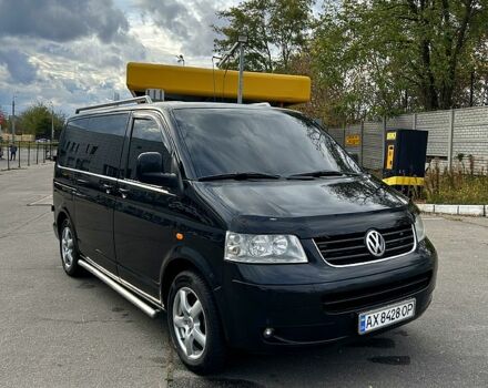Черный Фольксваген Transporter, объемом двигателя 2.5 л и пробегом 266 тыс. км за 12000 $, фото 2 на Automoto.ua