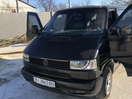 Чорний Фольксваген Transporter, об'ємом двигуна 2.5 л та пробігом 450 тис. км за 5900 $, фото 1 на Automoto.ua