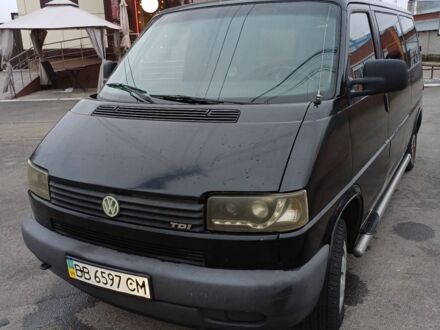 Черный Фольксваген Transporter, объемом двигателя 2.5 л и пробегом 360 тыс. км за 5500 $, фото 1 на Automoto.ua