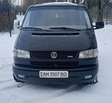 Чорний Фольксваген Transporter, об'ємом двигуна 2.46 л та пробігом 251 тис. км за 8500 $, фото 1 на Automoto.ua