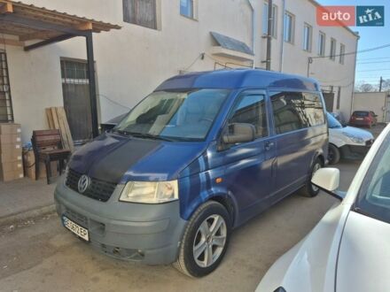 Черный Фольксваген Transporter, объемом двигателя 2.5 л и пробегом 415 тыс. км за 5750 $, фото 1 на Automoto.ua