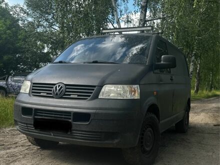 Фольксваген Transporter 2006 в Киеве на Automoto.ua Черный Фольксваген Transporter, объемом двигателя 1.9 л и пробегом 223 тыс. км за 4500 $, фото 1 на Automoto.ua