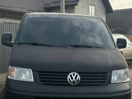 Черный Фольксваген Transporter, объемом двигателя 2.5 л и пробегом 300 тыс. км за 4800 $, фото 1 на Automoto.ua