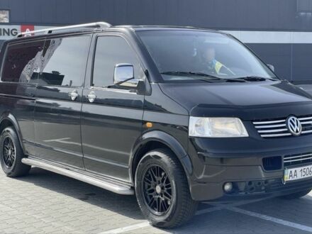 Черный Фольксваген Transporter, объемом двигателя 2.5 л и пробегом 280 тыс. км за 6500 $, фото 1 на Automoto.ua
