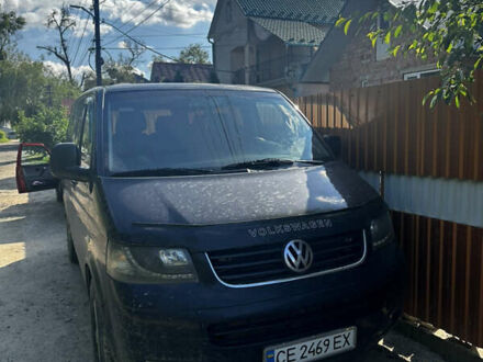 Черный Фольксваген Transporter, объемом двигателя 1.9 л и пробегом 400 тыс. км за 7700 $, фото 1 на Automoto.ua