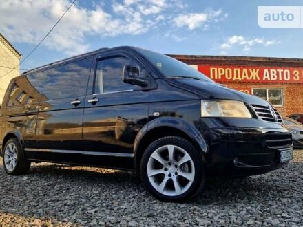 Чорний Фольксваген Transporter, об'ємом двигуна 2.5 л та пробігом 313 тис. км за 11700 $, фото 1 на Automoto.ua