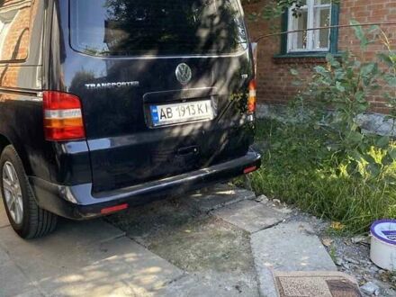 Черный Фольксваген Transporter, объемом двигателя 1.9 л и пробегом 327 тыс. км за 9000 $, фото 1 на Automoto.ua