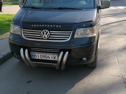 Фольксваген Transporter 2007 у Полтаві на Automoto.ua Чорний Фольксваген Transporter, об'ємом двигуна 1.9 л та пробігом 320 тис. км за 8800 $, фото 1 на Automoto.ua