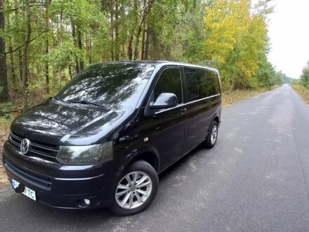 Черный Фольксваген Transporter, объемом двигателя 2 л и пробегом 236 тыс. км за 19000 $, фото 1 на Automoto.ua