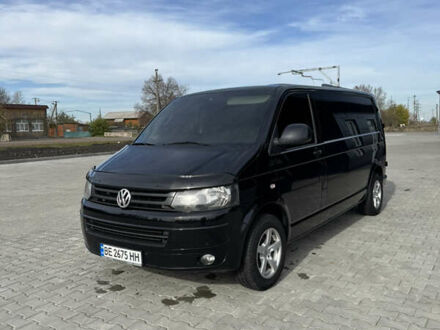 Черный Фольксваген Transporter, объемом двигателя 2 л и пробегом 372 тыс. км за 12000 $, фото 1 на Automoto.ua