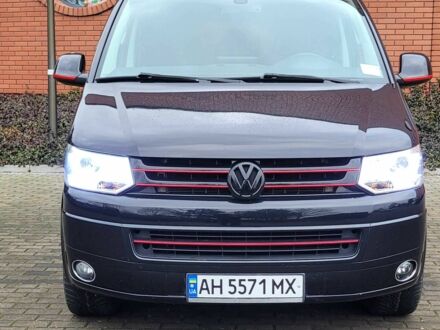 Черный Фольксваген Transporter, объемом двигателя 1.9 л и пробегом 209 тыс. км за 18500 $, фото 1 на Automoto.ua