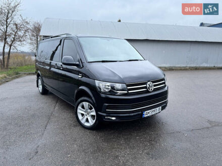 Черный Фольксваген Transporter, объемом двигателя 1.97 л и пробегом 221 тыс. км за 29350 $, фото 1 на Automoto.ua