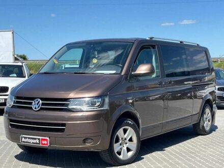 Фольксваген Transporter 2014 у Львові на Automoto.ua Коричневий Фольксваген Transporter, об'ємом двигуна 2 л та пробігом 250 тис. км за 14490 $, фото 1 на Automoto.ua
