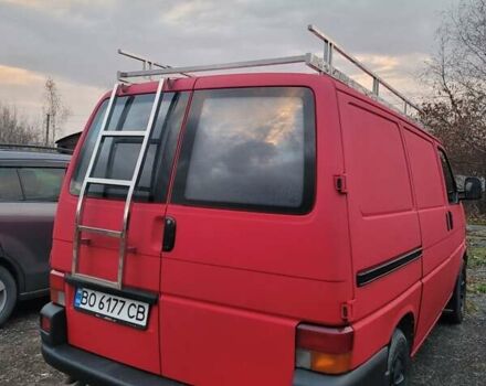 Червоний Фольксваген Transporter, об'ємом двигуна 1.9 л та пробігом 409 тис. км за 6800 $, фото 17 на Automoto.ua