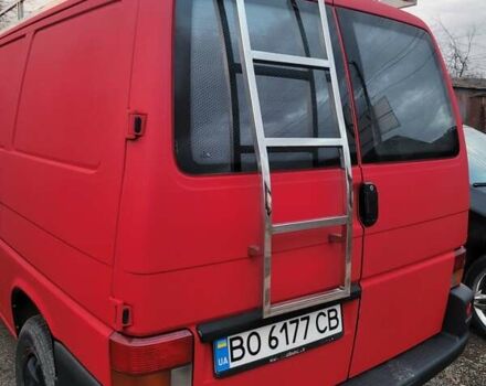 Червоний Фольксваген Transporter, об'ємом двигуна 1.9 л та пробігом 409 тис. км за 6800 $, фото 15 на Automoto.ua