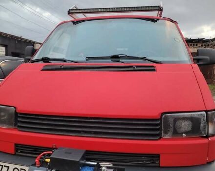 Червоний Фольксваген Transporter, об'ємом двигуна 1.9 л та пробігом 409 тис. км за 6800 $, фото 4 на Automoto.ua