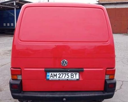 Червоний Фольксваген Transporter, об'ємом двигуна 2.46 л та пробігом 275 тис. км за 7000 $, фото 10 на Automoto.ua