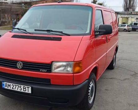 Червоний Фольксваген Transporter, об'ємом двигуна 2.46 л та пробігом 275 тис. км за 7000 $, фото 1 на Automoto.ua