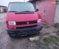 Красный Фольксваген Transporter, объемом двигателя 2.4 л и пробегом 280 тыс. км за 3500 $, фото 2 на Automoto.ua