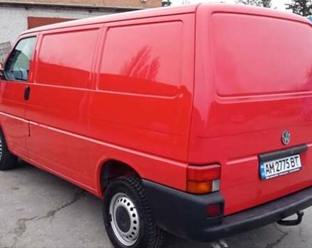 Червоний Фольксваген Transporter, об'ємом двигуна 2.46 л та пробігом 275 тис. км за 7000 $, фото 4 на Automoto.ua