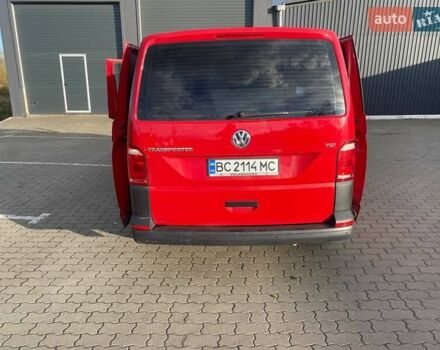 Червоний Фольксваген Transporter, об'ємом двигуна 2 л та пробігом 265 тис. км за 14900 $, фото 16 на Automoto.ua