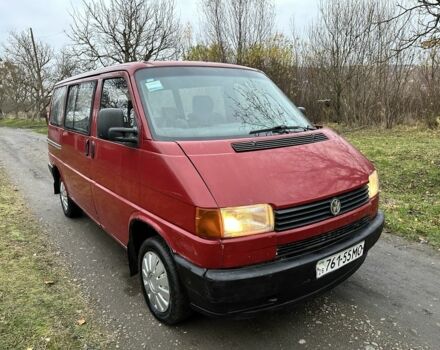 Красный Фольксваген Transporter, объемом двигателя 1.9 л и пробегом 300 тыс. км за 2200 $, фото 1 на Automoto.ua