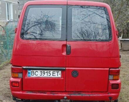 Червоний Фольксваген Transporter, об'ємом двигуна 1.9 л та пробігом 670 тис. км за 3000 $, фото 7 на Automoto.ua