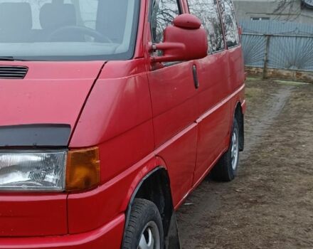 Червоний Фольксваген Transporter, об'ємом двигуна 1.9 л та пробігом 670 тис. км за 3000 $, фото 1 на Automoto.ua