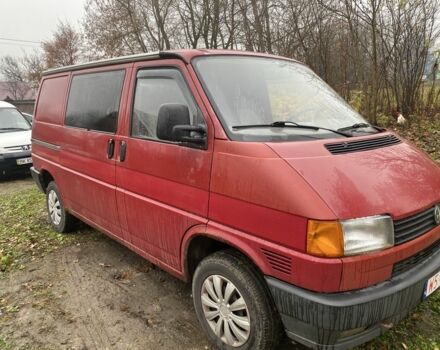 Червоний Фольксваген Transporter, об'ємом двигуна 1.9 л та пробігом 250 тис. км за 2700 $, фото 1 на Automoto.ua