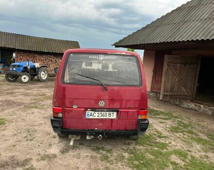 Червоний Фольксваген Transporter, об'ємом двигуна 2.4 л та пробігом 500 тис. км за 3900 $, фото 3 на Automoto.ua