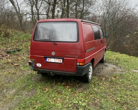 Червоний Фольксваген Transporter, об'ємом двигуна 1.9 л та пробігом 250 тис. км за 2700 $, фото 5 на Automoto.ua