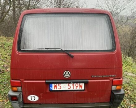Червоний Фольксваген Transporter, об'ємом двигуна 1.9 л та пробігом 250 тис. км за 2700 $, фото 6 на Automoto.ua