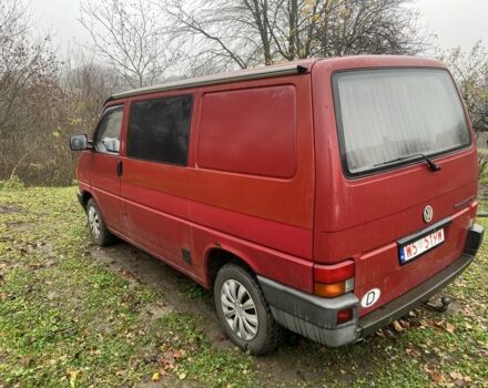 Червоний Фольксваген Transporter, об'ємом двигуна 1.9 л та пробігом 250 тис. км за 2700 $, фото 4 на Automoto.ua