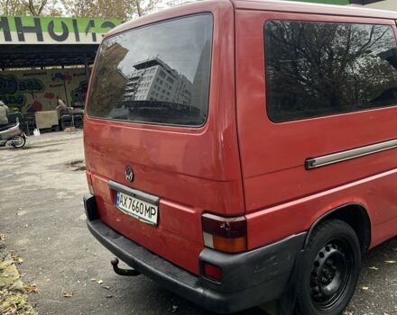 Фольксваген Transporter 1996 у Харкові на Automoto.ua Червоний Фольксваген Transporter, об'ємом двигуна 1.9 л та пробігом 366 тис. км за 5600 $, фото 6 на Automoto.ua