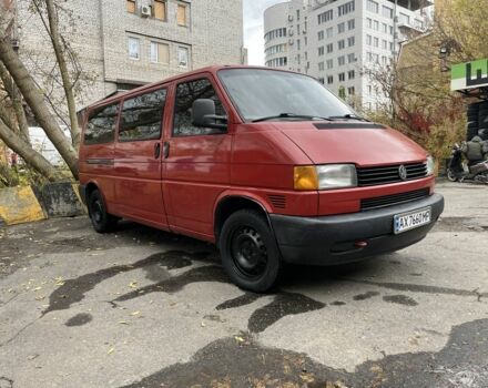 Фольксваген Transporter 1996 у Харкові на Automoto.ua Червоний Фольксваген Transporter, об'ємом двигуна 1.9 л та пробігом 366 тис. км за 5600 $, фото 3 на Automoto.ua