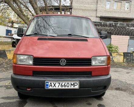 Фольксваген Transporter 1996 у Харкові на Automoto.ua Червоний Фольксваген Transporter, об'ємом двигуна 1.9 л та пробігом 366 тис. км за 5600 $, фото 2 на Automoto.ua