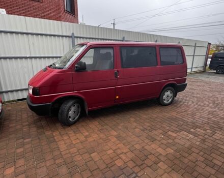 Красный Фольксваген Transporter, объемом двигателя 1.9 л и пробегом 300 тыс. км за 5800 $, фото 3 на Automoto.ua