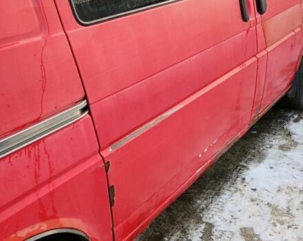 Красный Фольксваген Transporter, объемом двигателя 1.9 л и пробегом 620 тыс. км за 4000 $, фото 1 на Automoto.ua