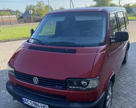 Червоний Фольксваген Transporter, об'ємом двигуна 2.5 л та пробігом 374 тис. км за 4800 $, фото 2 на Automoto.ua