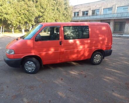 Червоний Фольксваген Transporter, об'ємом двигуна 1.9 л та пробігом 201 тис. км за 7800 $, фото 6 на Automoto.ua