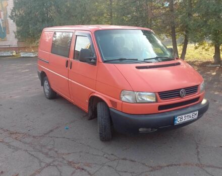 Червоний Фольксваген Transporter, об'ємом двигуна 1.9 л та пробігом 201 тис. км за 7800 $, фото 4 на Automoto.ua