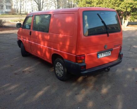 Червоний Фольксваген Transporter, об'ємом двигуна 1.9 л та пробігом 201 тис. км за 7800 $, фото 1 на Automoto.ua