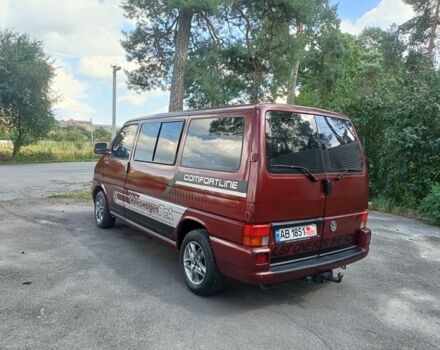 Красный Фольксваген Transporter, объемом двигателя 2.5 л и пробегом 527 тыс. км за 6700 $, фото 6 на Automoto.ua