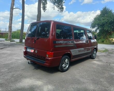 Красный Фольксваген Transporter, объемом двигателя 2.5 л и пробегом 527 тыс. км за 6700 $, фото 9 на Automoto.ua