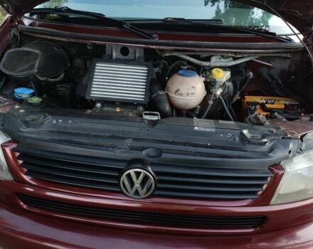 Красный Фольксваген Transporter, объемом двигателя 2.5 л и пробегом 527 тыс. км за 6700 $, фото 15 на Automoto.ua