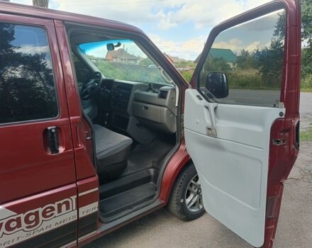 Красный Фольксваген Transporter, объемом двигателя 2.5 л и пробегом 527 тыс. км за 6700 $, фото 13 на Automoto.ua