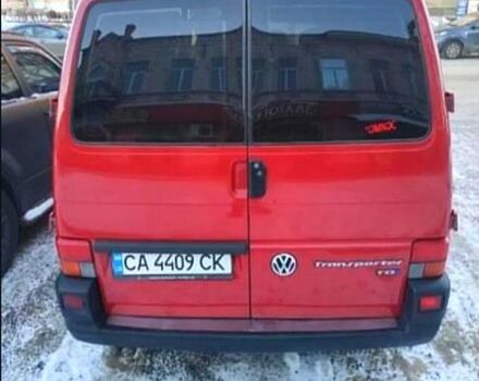 Червоний Фольксваген Transporter, об'ємом двигуна 2.5 л та пробігом 300 тис. км за 6500 $, фото 3 на Automoto.ua