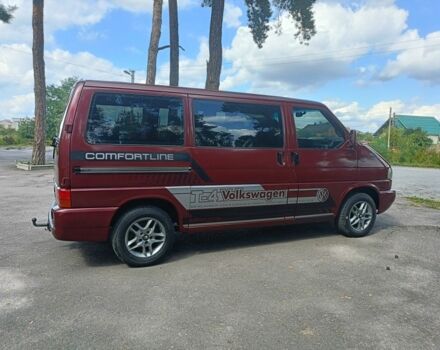 Красный Фольксваген Transporter, объемом двигателя 2.5 л и пробегом 527 тыс. км за 6700 $, фото 10 на Automoto.ua