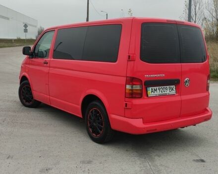 Красный Фольксваген Transporter, объемом двигателя 1.9 л и пробегом 345 тыс. км за 8000 $, фото 13 на Automoto.ua