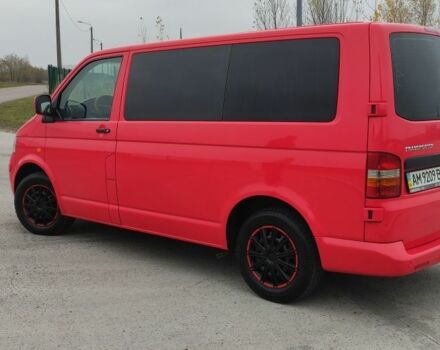 Красный Фольксваген Transporter, объемом двигателя 1.9 л и пробегом 345 тыс. км за 8000 $, фото 15 на Automoto.ua